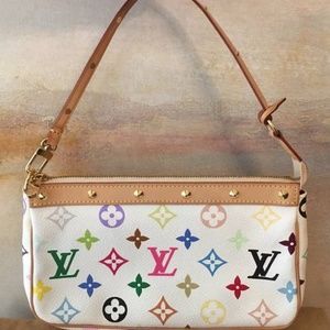 Authentic LOUIS VUITTON Multicolor Pochette